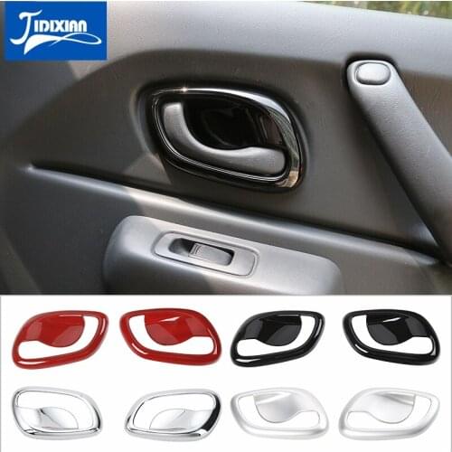 MOPAI Car Stickers for Suzuki jimny 2007 Car Interior Door Handle Bowl Decoration Cover for Suzuki jimny Accessories