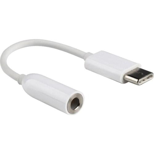 Type-C To 3.5mm Earphone Cable Adapter Usb 3.1 Type C USB-C Male To 3.5 Mm Audio Female Jack For Xiaomi 6 Mi6 Letv 2 Pro 2 Max