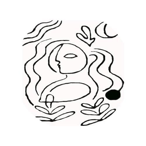 Classical Art Carpet Round Bedroom Living Room Non-Slip Thickened Floor Mat