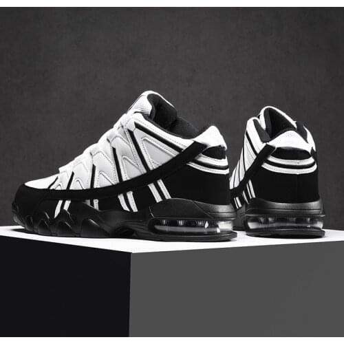 Couple Sport Shoes Air Sole Basketball Shoes Men Women Fashion Casual Running Sneakers Men Unisex Outdoor Training Basket Shoes