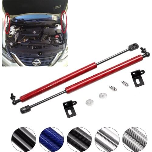 For Nissan Altima L33 Teana J33 2012-2018 front Hood Bonnet modify Carbon Fiber Gas Struts Lift Support Gas spring Shock Damper