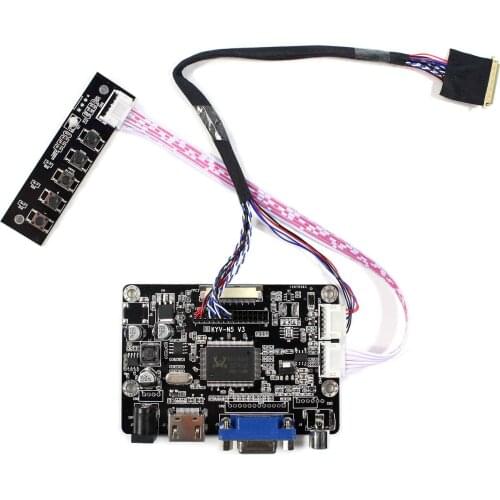 H DMI+VGA+AV LCD Controller Board For 7inch 10.1inch 1280x800 N070ICG-LD1/LD4 B101EW05 LP101WX1 LCD Screen