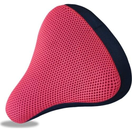 Multicolor 20*23cm Bicycle Comfort Seat Saddle Cover Soft Breathable Bike Saddle Cushion Cover Cycling Accessories