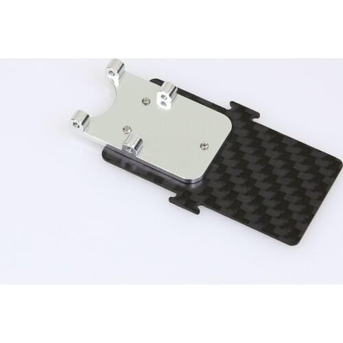 RC Helicopter SPORT ALLOY & CARBON FIBRE BATTERY TRAY Mounting Plate for ALIGN TREX 450 V2