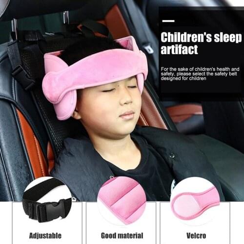 Adjustable Baby Stroller Sleep Belt Infant Safety Car Seat Head Support Kids Pram Seat Sleeping Holder Fastening Belt Head Care