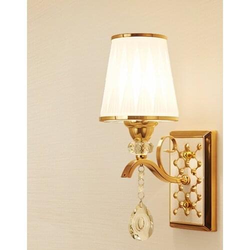 Super Bright Led Crystal Wall Light Lamp For Bedroom Living Room TV Background Wall Home Decoration B111