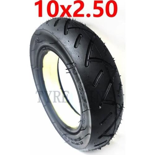 10x2.50 Explosion Proof Filling Tyre 10 Inch 10*2.50 Solid Tires for Folding Electric Scooter E-Scooter Pocket Bike Razor Parts