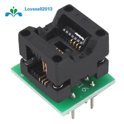 2PCS SOIC8 SOP8 to DIP8 EZ Programmer Adapter Socket Converter Module 150mil
