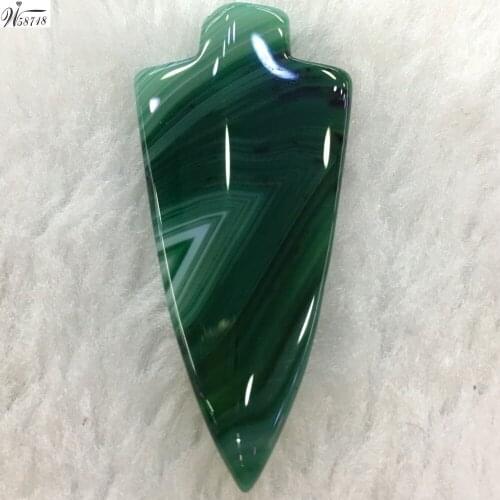 Free Shipping Beautiful jewelry Green Onyx Carnelian Women Men Pendant Bead 1pcs pC6961