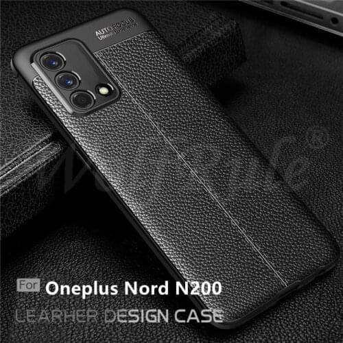 For Cover Onplus Nord N200 5G Case For Onplus Nord N200 5G Capas Soft TPU Leather For Cover Oneplus N10 N100 CE N200 5G Fundas