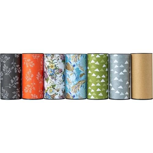 Xin Jia Yi Packaging Food Tea Coffee Packaging Box Manufacturing In Stock Paper Cylinder Tube