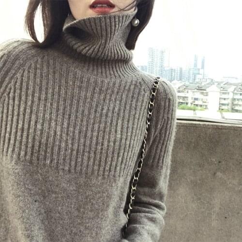 GejasAinyu 2020new sweater women fashion 2020 women turtleneck cashmere sweater women knitted pullover women sweter winter tops