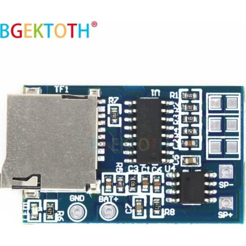 GPD2846A TF Card MP3 Decoder Board 2W Amplifier Module