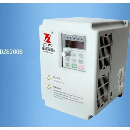 Fu Ling inverter 2.2kw 220v engraving machine dedicated inverter DZB200B002.2L2DK