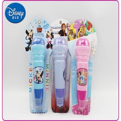 Disney Cartoon Mickey Childrens echo microphone toy baby learn to speak and sing microphone enlighten early education toys