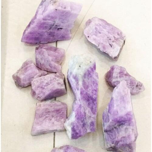 Natural Quartz Crystal Spodumene Rough Mineral Stones Healing Decor Natural Stones and Minerals DIY Making