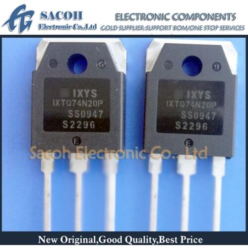 Free Shipping 10Pcs IXTQ74N20P IXTQ75N10P IXTQ76N25T IXTQ86N20T IXTQ86N25T TO-3P 74A 200V Power MOSFET