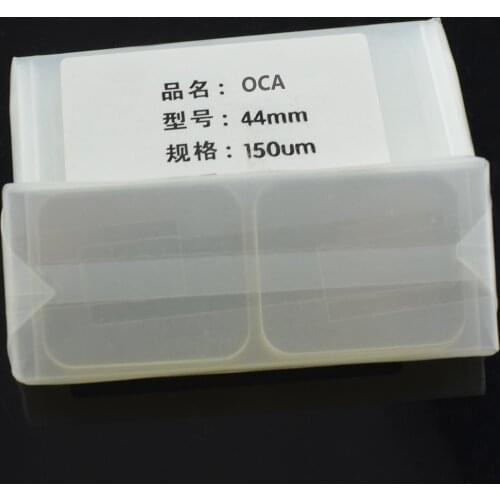5/10pcs OCA film for Apple Watch Series 1 2 3 4 5 38 42 44 40mm Front Outer Glass Repair OCA Optical adhesive for Mitsubishi