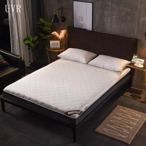 UVR Small Apartment Bedroom Furniture Knitted Cotton Tatami Mattress High Quality Thicker Bed Mat 5/10CM Living Room Floor Mat