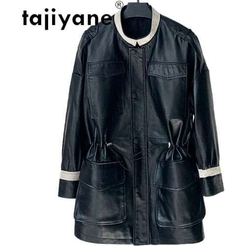 Real Clothes Leather for Women Ladies Genuine Sheepskin Jackets Woman Cloth Female Jacket Korean Mujer Chaqueta TN2039