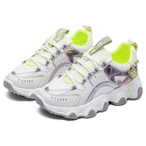 2021 Spring New Ladies Casual Shoes Fashion Light Shoes Breathable Mesh Shoes Outsole Non-slip Running Shoes Outdoor Shoes 35 40