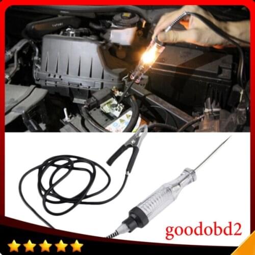 Auto Car Voltage Tester Electrical Test Pen Pencil Car Motorcycle Circuit Detection Repair Tools Voltage Meter 6V-24V