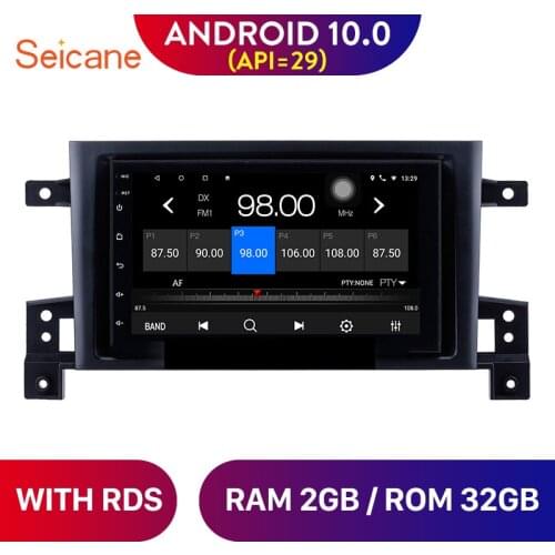 Seicane 7 Inch Android 10.0 2+32G Car Radio GPS Navigation For Suzuki Grand Vitara 3 2005 -2015 Multimedia Video Player no 2 din