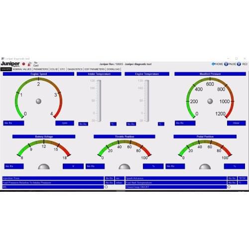 Clark Juniper diagnostic software