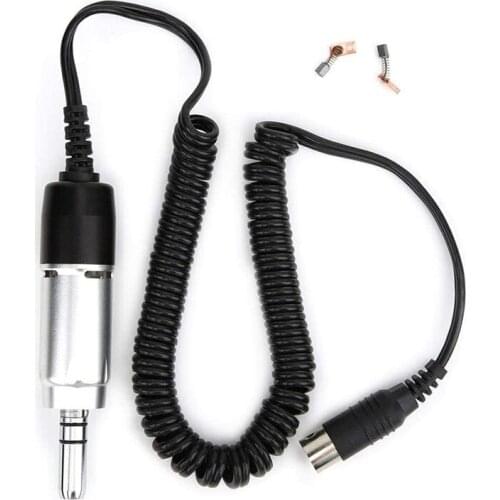 Nail Drill 35000Rpm Professional E Shaped Nail Drill Bits Handles Micromotor Electric for Polishing Manicure Pedicure