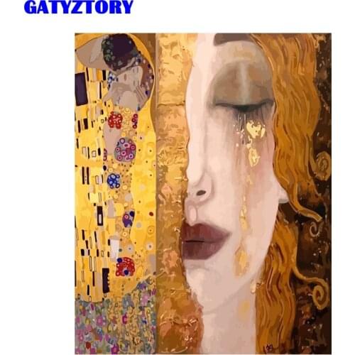 GATYZTORY Frame Figure Picture Diy Painting By Numbers Wall Art Painting Acrylic Paint By Numbers Unique Gift For Home Decor Art