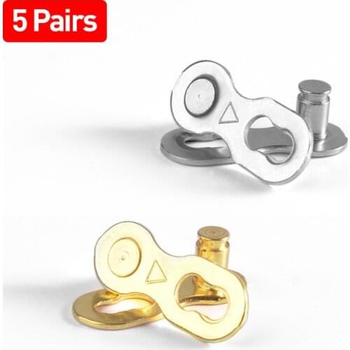 HONEVER 5pairs 6/7/8/9/10/11/12 Speed Bicycle Chain Link Connecting Joint MTB Road Bike Chain Magic Quick Buckle Cycling Parts