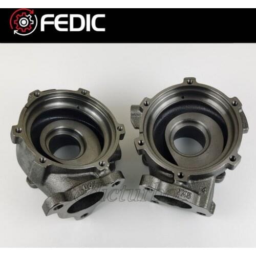 Twin Turbine housing RHV4 VB22 VB23 for Toyota Landcruiser V8 D 195 Kw 261 HP 1VD-FTV VDJ76 VDJ78 VDJ79 2007