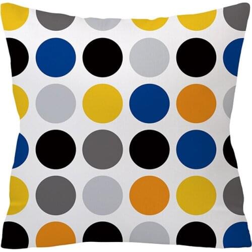 Colorful Geometric ImageCushion Cover Throw Pillow Case for Home Chair Sofa Decoration Square Pillowcases