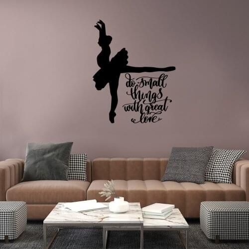 Beauty Dance Environmental Protection Vinyl Stickers For Babys Rooms Art Decor Wallpaper