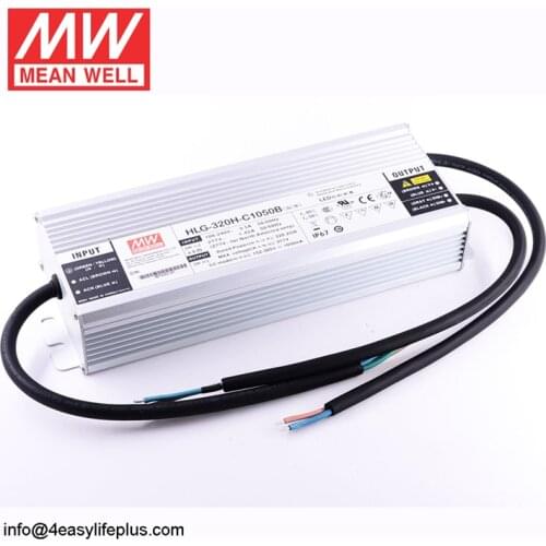 Mean well More Choices 0~320W Dimming LED Driver HLG-320H-C1050B