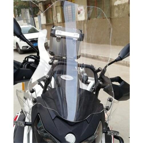 Motorcycle Wind Deflectors Windshield Windscreen for Benelli TRK502 TRK 502