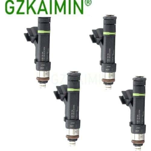 Set 4 New Nozzle Injection Fuel Injectors 62405 0280158162 For Ford Mazda Mercury Transit Connect for Ford Escape