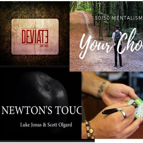 Deviate by Jamie Daws | Sudoku 2.0 by Myles Thornton | Newtons Touch by Luke Jonas | Your Choice by Ju Yeon - Magic tricks