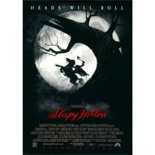 Sleepy Hollow Classic Movie Art Film Print Silk Poster Home Wall Decor 24x36inch