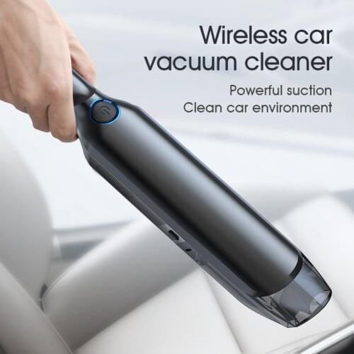 Portable Car Vacuum Cleaner Wireless Handheld Auto Vaccum 5000Pa Suction For Home Desktop Cleaning Mini Vacuum Cleaner