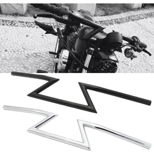 Chopper for 7/8" 22mm 1" 25mm Handle Z Drag Bar Front Handlebar for Harley Sportster Cruiser XL 883 1200 Motorcycle Prince