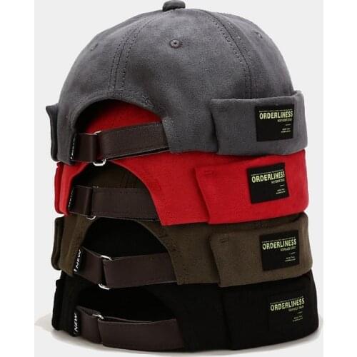 Big Collection Unisex Print Brimless Cotton Summer Vintage Docker Beanie Hats Adjustable Mens Hat Women Sailor Hip Hop Caps