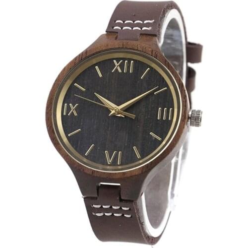 Skymood Ladies Watch With Leather Strap