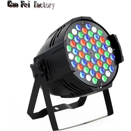 Led Par Lyre Wash 54X3W RGBW Dmx Light Aluminum Alloy Disco Professional Dj Light For Christmas Party Wedding Show