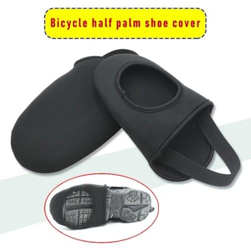 Bicycle Lock Shoe Cover Half Palm Windproof and Warm Mountain Road MTB Bike Cycling Equipment