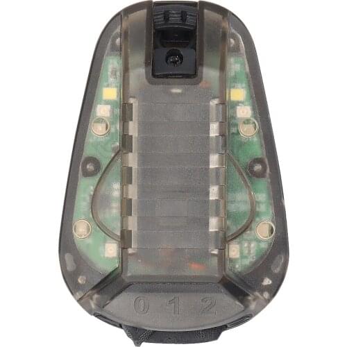 Military Outdoor Waterproof Signal Lights Tactical Multipurpose Helmets Green/Red Strobe IR Light Survival Tools