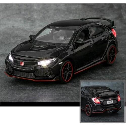 1:32 Alloy Car Model Simulation Sound And Light Pull Back Car Metal Die Casting Model Childrens Toys Birthday Gift