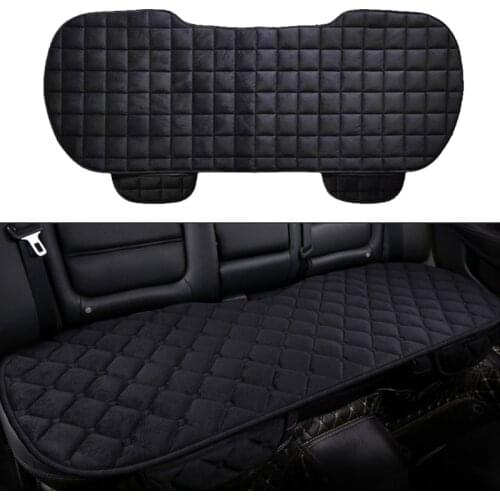 1 Pc Universal Plush Car Seat Covers Automobile Anti Slip Rear Seat Plush Pad Protector Cushion for SUV Trucks 4 Season