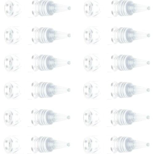 12pcs/lot Plastic Squeezable Dropper Liquid Paint Container - 15ml Capacity