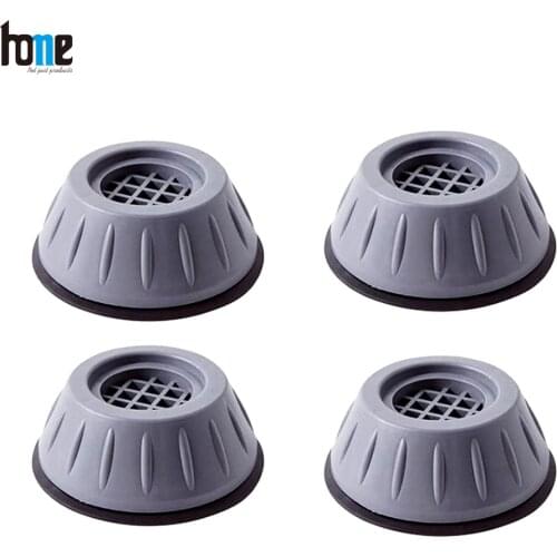 4Pcs/Set Anti Vibration Washing Machine Support Shock Dryer Chair Leg Protector Furniture Sliders Anti-Slip Floor Stabilizer